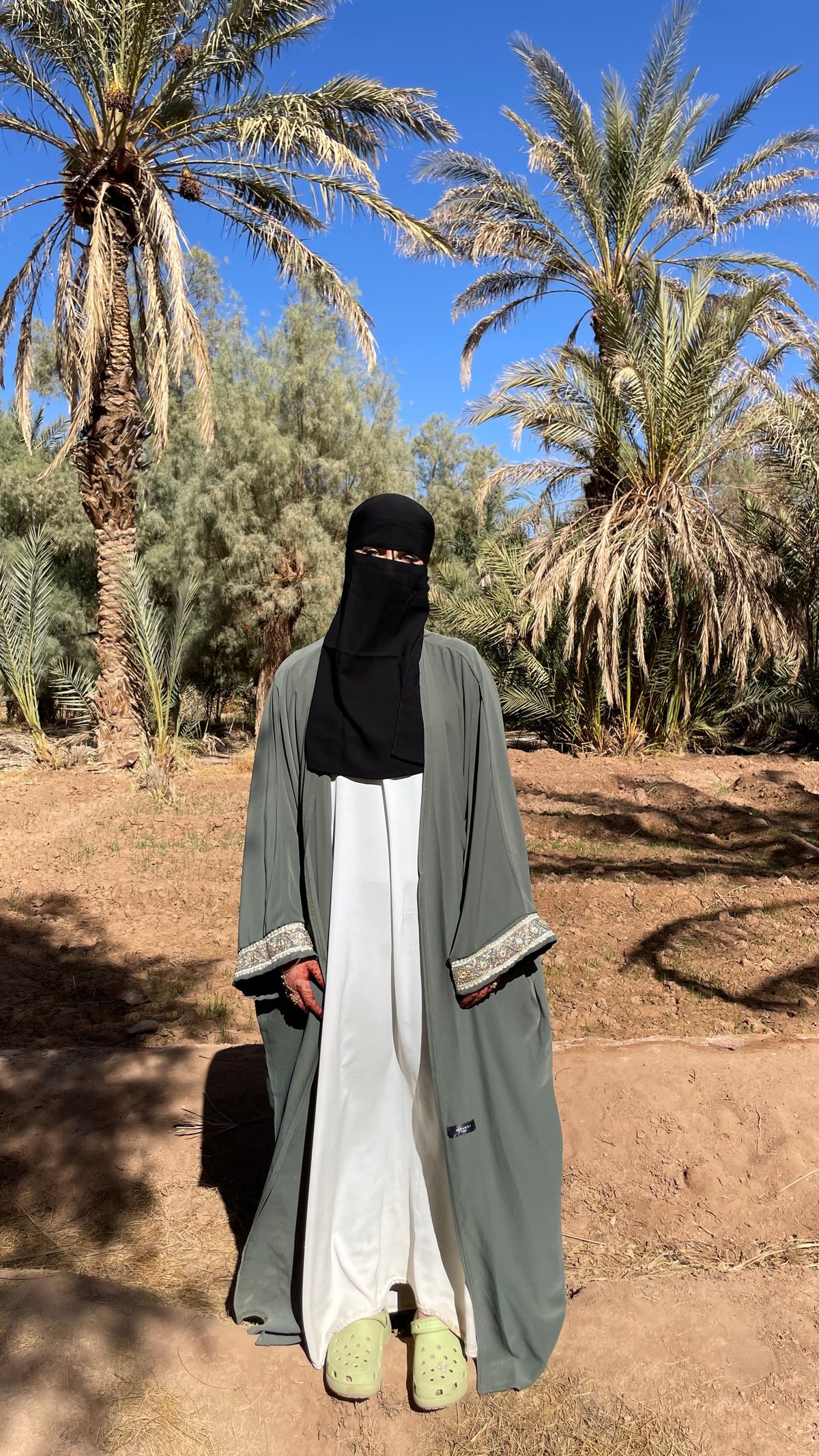 Kimono Alya orné de sfifa marocaine Alsamnt