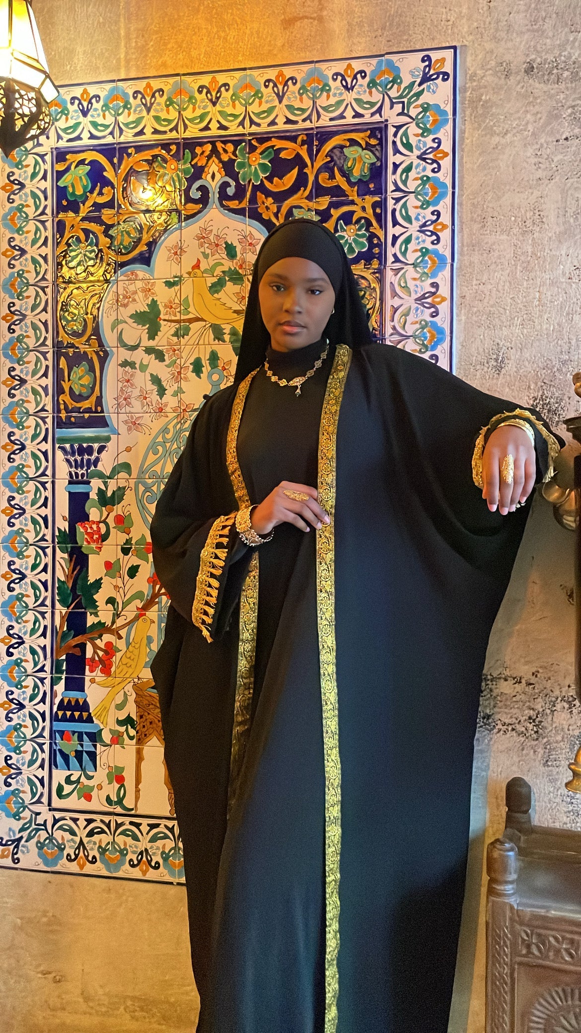 Kimono en soie de Médine Alsamnt