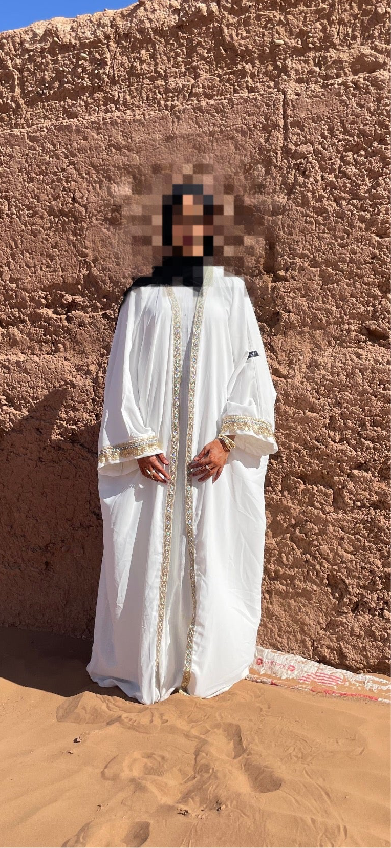 Kimono Ghalia en soie de Médine Alsamnt